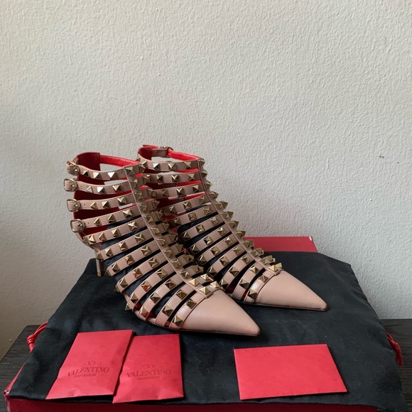 NEW  VALENTINO Garavani Rockstud heels - Picture 2 of 11
